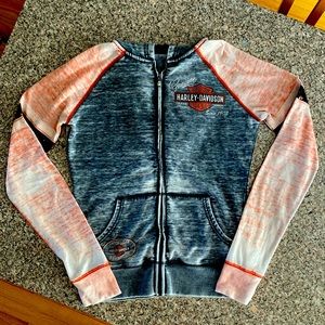 Harley-Davidson zip up hoodie